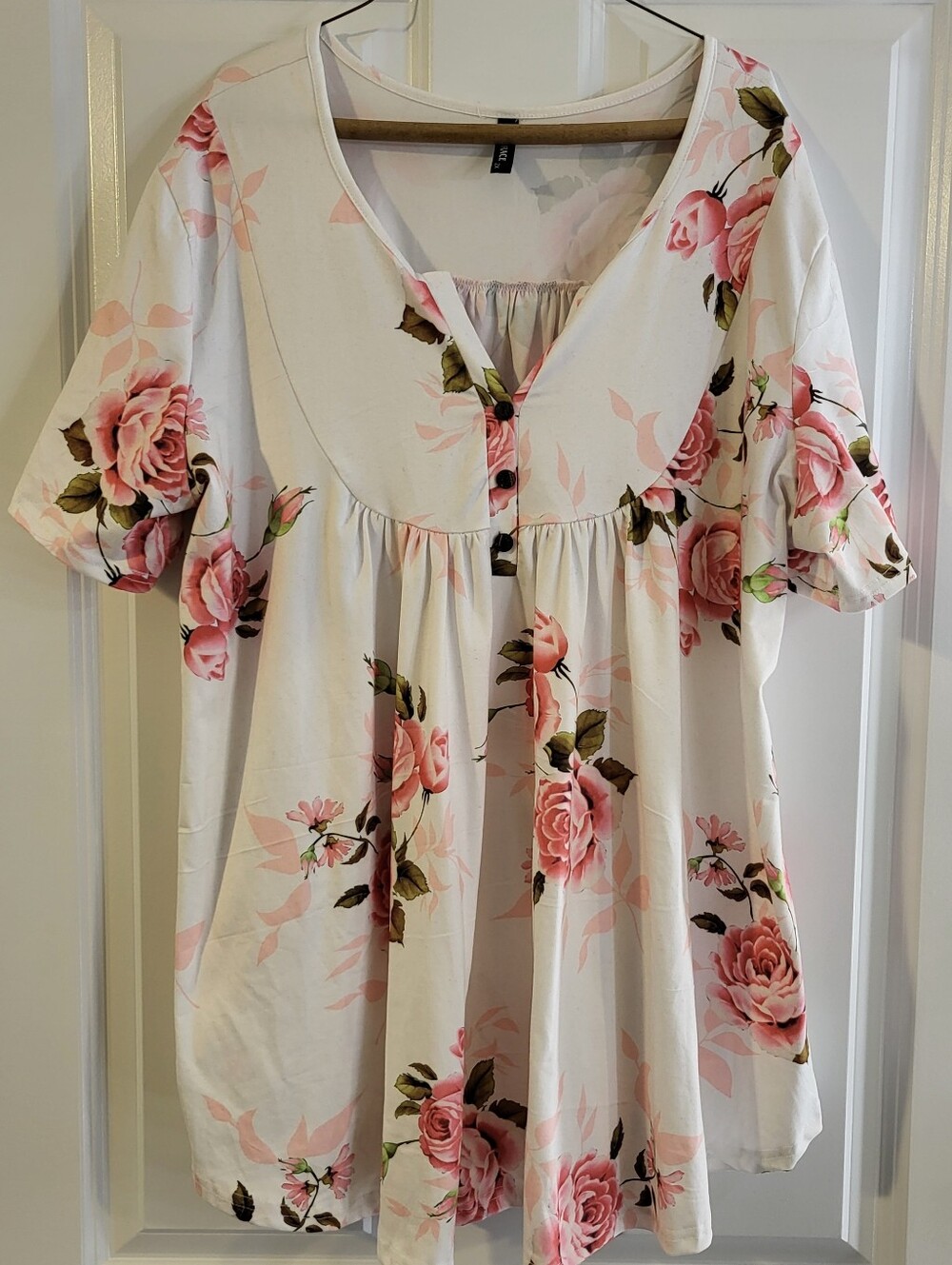 Allegrace V Neck Floral Blouse